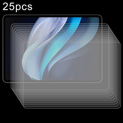 ฟิล์มกระจกนิรภัยป้องกันการระเบิด 25 ชิ้น 9H 0.3 มม, For vivo Pad5e / iQOO Pad5e, For vivo Pad SE 12.3 inch, For vivo Pad 3, For vivo iQOO Pad2 Pro 13 inch, For vivo iQOO Pad2 12.1 / OnePlus Pad Pro, For vivo iQOO Pad