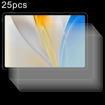 ฟิล์มกระจกนิรภัยป้องกันการระเบิด 25 ชิ้น 9H 0.3 มม, For vivo Pad5e / iQOO Pad5e, For vivo Pad SE 12.3 inch, For vivo Pad 3, For vivo iQOO Pad2 Pro 13 inch, For vivo iQOO Pad2 12.1 / OnePlus Pad Pro, For vivo iQOO Pad