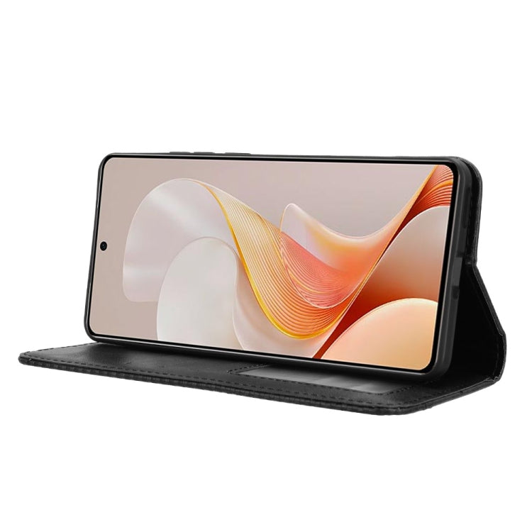 ซองใส่โทรศัพท์หนังพื้นผิวย้อนยุคหัวเข็มขัดแม่เหล็ก, For vivo S19 5G, For vivo Y28 4G, For vivo X100 Ultra 5G, For vivo Y38 5G / Y200i 5G, For vivo Y03 4G, For vivo Y200e 5G / Y100 5G IND, For vivo V30 5G / V30 Pro 5G, For vivo S18 5G / S18 Pro         ...