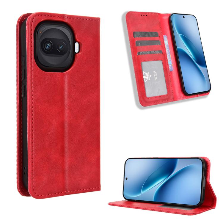 ซองใส่โทรศัพท์หนังพื้นผิวย้อนยุคหัวเข็มขัดแม่เหล็ก, For vivo S50 Pro mini / X300 FE 5G Russia, For vivo Y600 Pro 5G, For vivo T5 Pro 5G / iQOO Z11 5G, For vivo Y21 5G / Y05 4G, For vivo V70 FE 5G, For vivo V70 5G / V70 Elite 5G                         ...