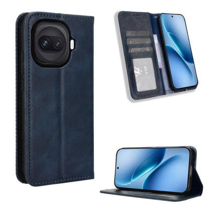 ซองใส่โทรศัพท์หนังพื้นผิวย้อนยุคหัวเข็มขัดแม่เหล็ก, For vivo S50 Pro mini / X300 FE 5G Russia, For vivo Y600 Pro 5G, For vivo T5 Pro 5G / iQOO Z11 5G, For vivo Y21 5G / Y05 4G, For vivo V70 FE 5G, For vivo V70 5G / V70 Elite 5G                         ...