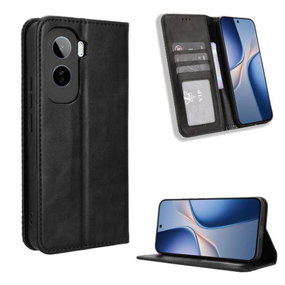 ซองใส่โทรศัพท์หนังพื้นผิวย้อนยุคหัวเข็มขัดแม่เหล็ก, For vivo S50 Pro mini / X300 FE 5G Russia, For vivo Y600 Pro 5G, For vivo T5 Pro 5G / iQOO Z11 5G, For vivo Y21 5G / Y05 4G, For vivo V70 FE 5G, For vivo V70 5G / V70 Elite 5G                         ...
