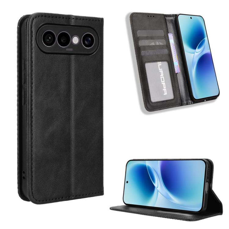 ซองใส่โทรศัพท์หนังพื้นผิวย้อนยุคหัวเข็มขัดแม่เหล็ก, For vivo S50 Pro mini / X300 FE 5G Russia, For vivo Y600 Pro 5G, For vivo T5 Pro 5G / iQOO Z11 5G, For vivo Y21 5G / Y05 4G, For vivo V70 FE 5G, For vivo V70 5G / V70 Elite 5G                         ...