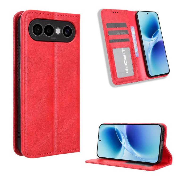 ซองใส่โทรศัพท์หนังพื้นผิวย้อนยุคหัวเข็มขัดแม่เหล็ก, For vivo S50 Pro mini / X300 FE 5G Russia, For vivo Y600 Pro 5G, For vivo T5 Pro 5G / iQOO Z11 5G, For vivo Y21 5G / Y05 4G, For vivo V70 FE 5G, For vivo V70 5G / V70 Elite 5G                         ...