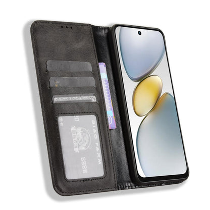 ซองใส่โทรศัพท์หนังพื้นผิวย้อนยุคหัวเข็มขัดแม่เหล็ก, For Tecno Spark Go 1 / Pop 9 / Spark Go 2025, For Tecno Spark 30C 4G, For Tecno Spark 20 Pro 5G, For Tecno Camon 30 Premier 5G, For Tecno Pova 6 Neo 4G, For Tecno Pova 6 4G, For Tecno Camon 30 Pro 5G ...