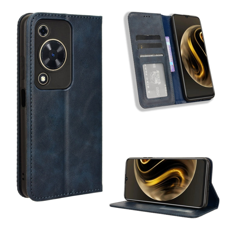 ซองใส่โทรศัพท์หนังพื้นผิวย้อนยุคหัวเข็มขัดแม่เหล็ก, For Huawei Mate 70 Pro / 70 Pro+, For Huawei Mate 70, For Huawei nova 13 Pro 5G, For Huawei Pura 70 Ultra, For Huawei Pura 70 Pro / 70 Pro+, For Huawei nova 12i 4G / Enjoy 70 Pro 4G, For Huawei Pura 7...