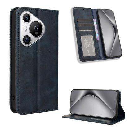 ซองใส่โทรศัพท์หนังพื้นผิวย้อนยุคหัวเข็มขัดแม่เหล็ก, For Huawei Mate 70 Pro / 70 Pro+, For Huawei Mate 70, For Huawei nova 13 Pro 5G, For Huawei Pura 70 Ultra, For Huawei Pura 70 Pro / 70 Pro+, For Huawei nova 12i 4G / Enjoy 70 Pro 4G, For Huawei Pura 7...