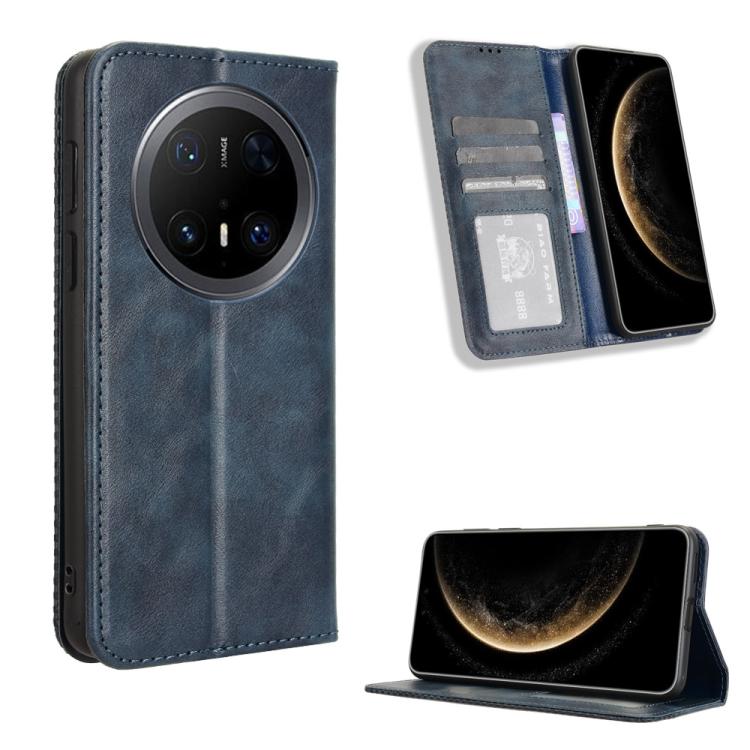 ซองใส่โทรศัพท์หนังพื้นผิวย้อนยุคหัวเข็มขัดแม่เหล็ก, For Huawei Mate 70 Pro / 70 Pro+, For Huawei Mate 70, For Huawei nova 13 Pro 5G, For Huawei Pura 70 Ultra, For Huawei Pura 70 Pro / 70 Pro+, For Huawei nova 12i 4G / Enjoy 70 Pro 4G, For Huawei Pura 7...