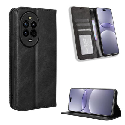 ซองใส่โทรศัพท์หนังพื้นผิวย้อนยุคหัวเข็มขัดแม่เหล็ก, For Huawei Mate 70 Pro / 70 Pro+, For Huawei Mate 70, For Huawei nova 13 Pro 5G, For Huawei Pura 70 Ultra, For Huawei Pura 70 Pro / 70 Pro+, For Huawei nova 12i 4G / Enjoy 70 Pro 4G, For Huawei Pura 7...