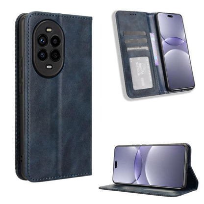 ซองใส่โทรศัพท์หนังพื้นผิวย้อนยุคหัวเข็มขัดแม่เหล็ก, For Huawei Mate 70 Pro / 70 Pro+, For Huawei Mate 70, For Huawei nova 13 Pro 5G, For Huawei Pura 70 Ultra, For Huawei Pura 70 Pro / 70 Pro+, For Huawei nova 12i 4G / Enjoy 70 Pro 4G, For Huawei Pura 7...