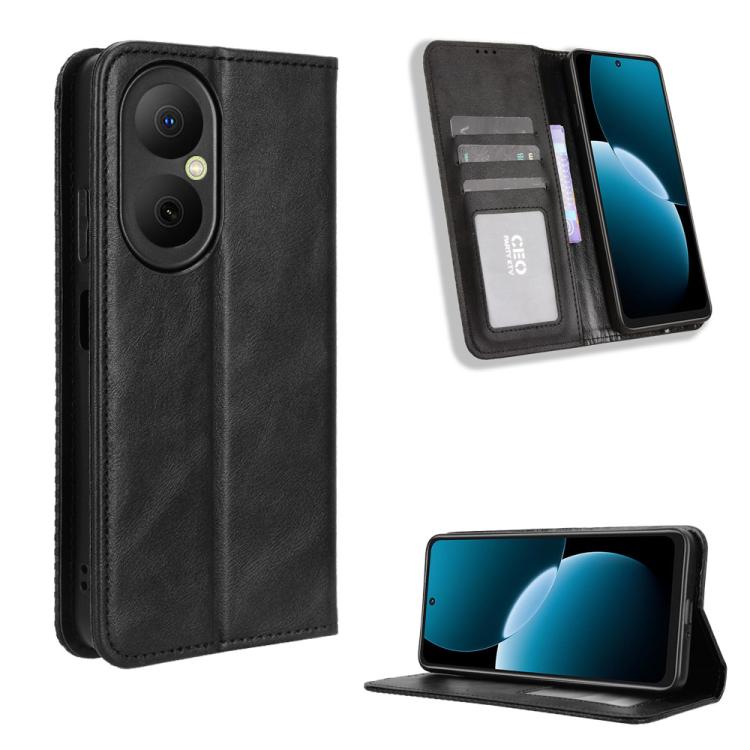 ซองใส่โทรศัพท์หนังพื้นผิวย้อนยุคหัวเข็มขัดแม่เหล็ก, For Huawei Pura 90 Pro Max 5G, For Huawei Pura 90 Pro 5G, For Huawei Pura 90 5G, For Huawei nova 15 Pro / 15 Ultra, For Huawei Mate 80 Pro / 80, For Huawei Pura 80 Ultra 5G                            ...