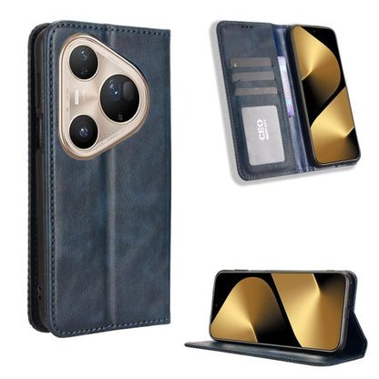 ซองใส่โทรศัพท์หนังพื้นผิวย้อนยุคหัวเข็มขัดแม่เหล็ก, For Huawei Pura 90 Pro Max 5G, For Huawei Pura 90 Pro 5G, For Huawei Pura 90 5G, For Huawei nova 15 Pro / 15 Ultra, For Huawei Mate 80 Pro / 80, For Huawei Pura 80 Ultra 5G                            ...