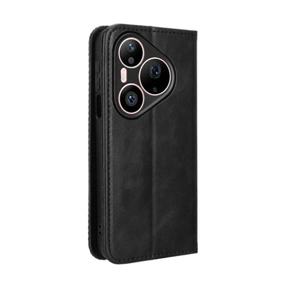 ซองใส่โทรศัพท์หนังพื้นผิวย้อนยุคหัวเข็มขัดแม่เหล็ก, For Huawei Pura 90 Pro Max 5G, For Huawei Pura 90 Pro 5G, For Huawei Pura 90 5G, For Huawei nova 15 Pro / 15 Ultra, For Huawei Mate 80 Pro / 80, For Huawei Pura 80 Ultra 5G                            ...