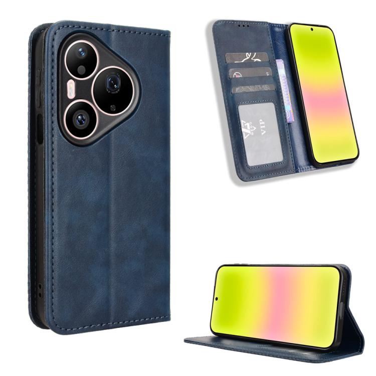 ซองใส่โทรศัพท์หนังพื้นผิวย้อนยุคหัวเข็มขัดแม่เหล็ก, For Huawei Pura 90 Pro Max 5G, For Huawei Pura 90 Pro 5G, For Huawei Pura 90 5G, For Huawei nova 15 Pro / 15 Ultra, For Huawei Mate 80 Pro / 80, For Huawei Pura 80 Ultra 5G                            ...