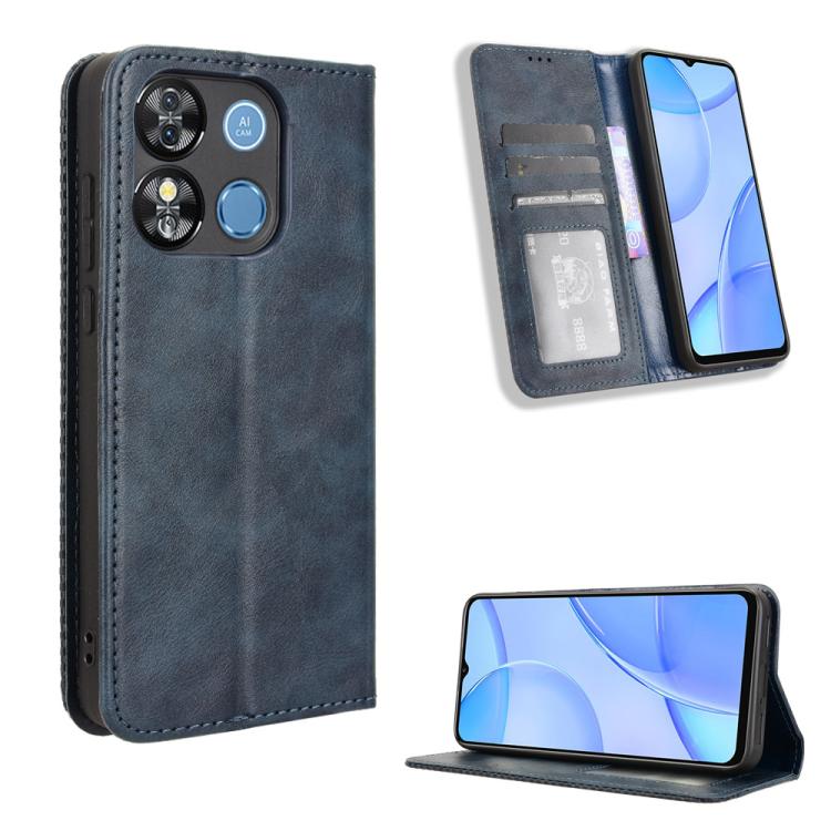 ซองใส่โทรศัพท์หนังพื้นผิวย้อนยุคหัวเข็มขัดแม่เหล็ก, For Oukitel C68, For Oukitel C62 / C62 Pro, For Oukitel C69, For Oukitel C59 / C59 Pro, For Oukitel C1 / C1 Pro, For Oukitel C60 / C60 Pro, For Oukitel C65 / C65 Pro, For Oukitel C61 / C61 Pro        ...