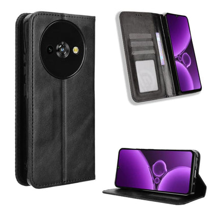 ซองใส่โทรศัพท์หนังพื้นผิวย้อนยุคหัวเข็มขัดแม่เหล็ก, For Oukitel C68, For Oukitel C62 / C62 Pro, For Oukitel C69, For Oukitel C59 / C59 Pro, For Oukitel C1 / C1 Pro, For Oukitel C60 / C60 Pro, For Oukitel C65 / C65 Pro, For Oukitel C61 / C61 Pro        ...