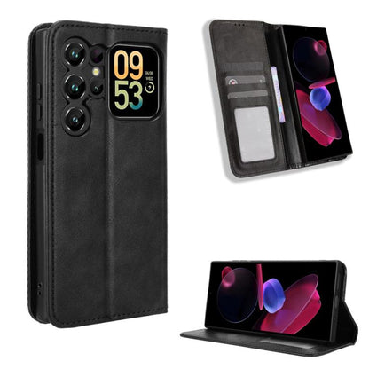 ซองใส่โทรศัพท์หนังพื้นผิวย้อนยุคหัวเข็มขัดแม่เหล็ก, For Oukitel C68, For Oukitel C62 / C62 Pro, For Oukitel C69, For Oukitel C59 / C59 Pro, For Oukitel C1 / C1 Pro, For Oukitel C60 / C60 Pro, For Oukitel C65 / C65 Pro, For Oukitel C61 / C61 Pro        ...