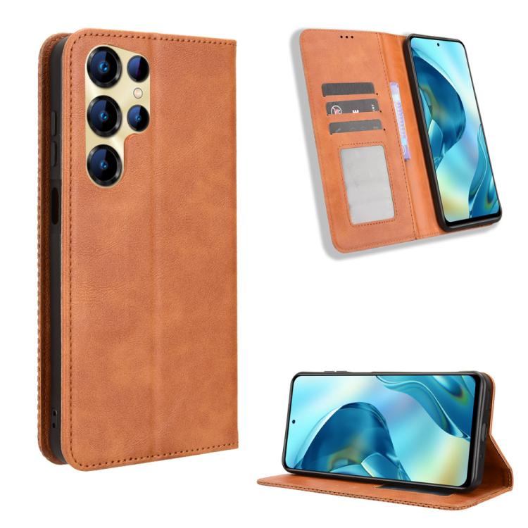 ซองใส่โทรศัพท์หนังพื้นผิวย้อนยุคหัวเข็มขัดแม่เหล็ก, For Oukitel C68, For Oukitel C62 / C62 Pro, For Oukitel C69, For Oukitel C59 / C59 Pro, For Oukitel C1 / C1 Pro, For Oukitel C60 / C60 Pro, For Oukitel C65 / C65 Pro, For Oukitel C61 / C61 Pro        ...