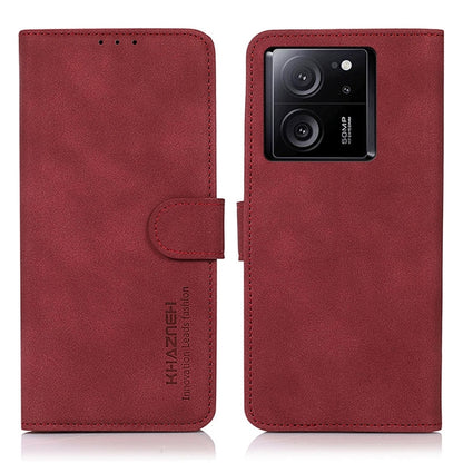 เคสโทรศัพท์หนังเนื้อด้าน KHAZNEH, For Xiaomi Redmi 13C, For Xiaomi Redmi Note 13 Pro+ 5G Global, For Xiaomi Redmi Note 13 Pro 4G / POCO M6 Pro, For Xiaomi 13T / Redmi K60 Ultra, For Xiaomi Redmi 12 4G, For Xiaomi Redmi Note 12S 4G