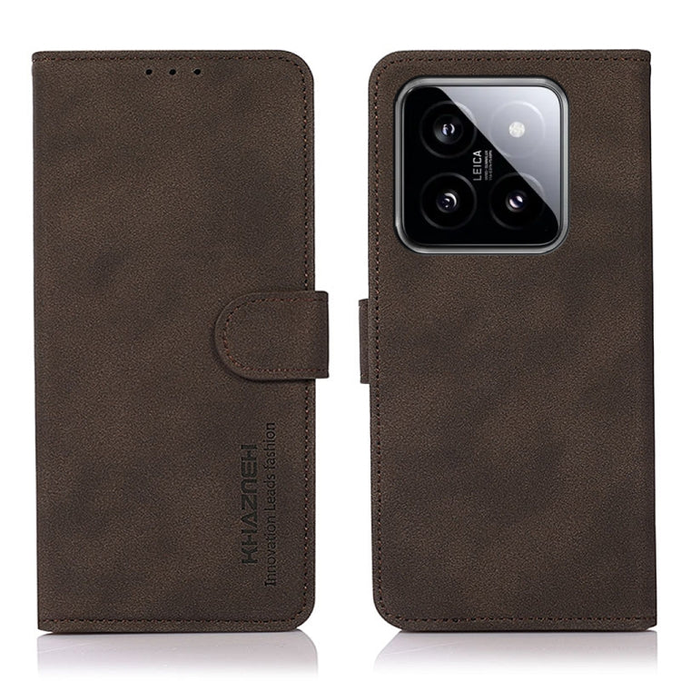 เคสโทรศัพท์หนังเนื้อด้าน KHAZNEH, For Xiaomi Poco F6 / Redmi Turbo 3, For Xiaomi Poco F6 Pro, For Xiaomi Redmi K70 5G / K70 Pro 5G, For Xiaomi Redmi A3, For Xiaomi Redmi Note 13 4G, For Xiaomi Redmi K70E / POCO X6 Pro, For Xiaomi Redmi Note 13R Pro    ...