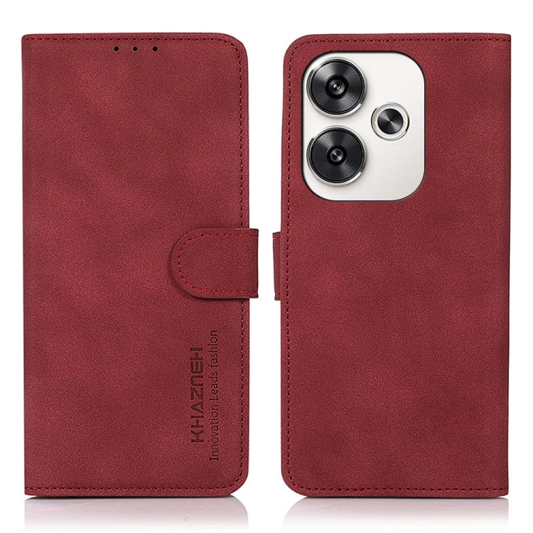 เคสโทรศัพท์หนังเนื้อด้าน KHAZNEH, For Xiaomi Poco F6 / Redmi Turbo 3, For Xiaomi Poco F6 Pro, For Xiaomi Redmi K70 5G / K70 Pro 5G, For Xiaomi Redmi A3, For Xiaomi Redmi Note 13 4G, For Xiaomi Redmi K70E / POCO X6 Pro, For Xiaomi Redmi Note 13R Pro    ...