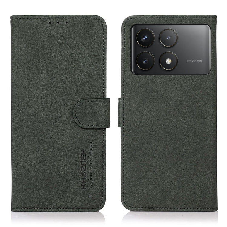 เคสโทรศัพท์หนังเนื้อด้าน KHAZNEH, For Xiaomi Poco F6 / Redmi Turbo 3, For Xiaomi Poco F6 Pro, For Xiaomi Redmi K70 5G / K70 Pro 5G, For Xiaomi Redmi A3, For Xiaomi Redmi Note 13 4G, For Xiaomi Redmi K70E / POCO X6 Pro, For Xiaomi Redmi Note 13R Pro    ...