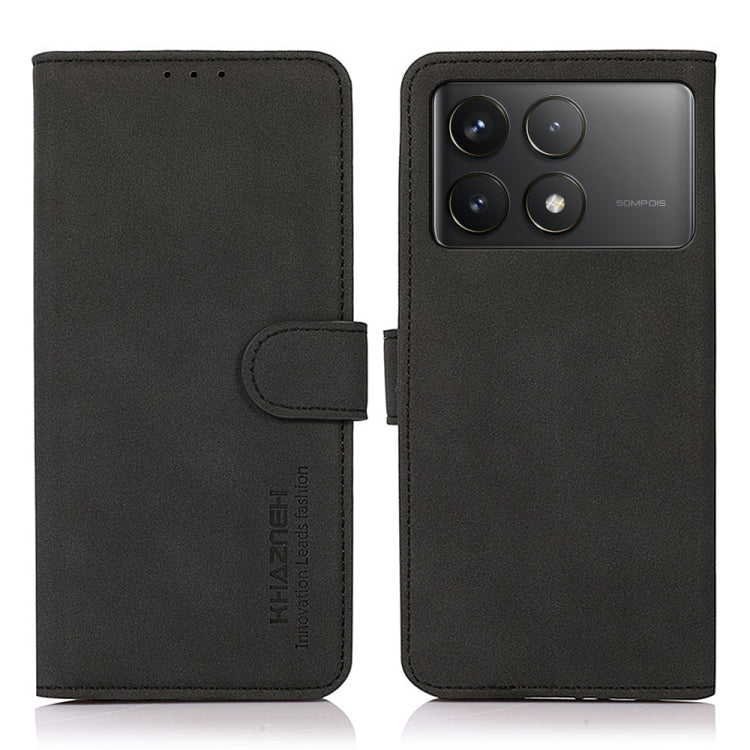 เคสโทรศัพท์หนังเนื้อด้าน KHAZNEH, For Xiaomi Poco F6 / Redmi Turbo 3, For Xiaomi Poco F6 Pro, For Xiaomi Redmi K70 5G / K70 Pro 5G, For Xiaomi Redmi A3, For Xiaomi Redmi Note 13 4G, For Xiaomi Redmi K70E / POCO X6 Pro, For Xiaomi Redmi Note 13R Pro    ...