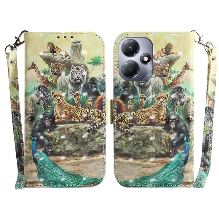 เคสโทรศัพท์หนังพลิกแนวนอนสี 3 มิติ, For Infinix Note 30 VIP, For Infinix Hot 30 Play, For Infinix Hot 30i, For Infinix Smart 7 African