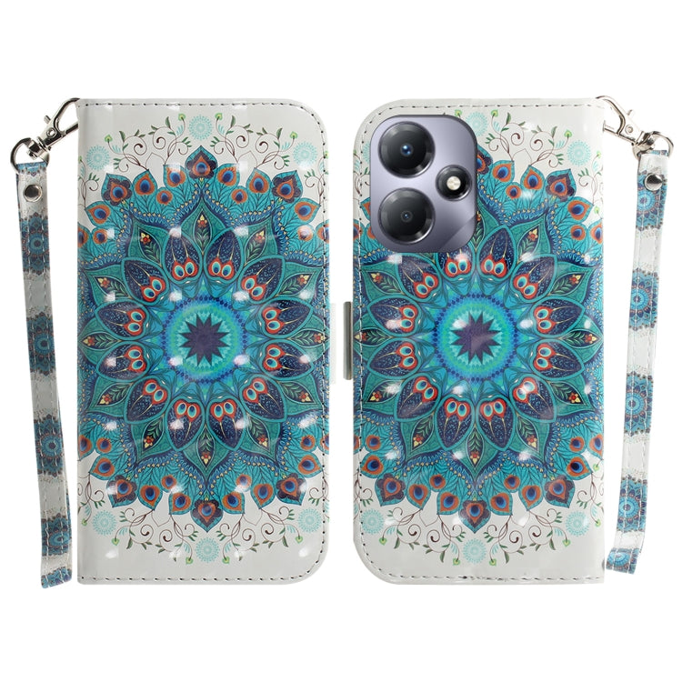 เคสโทรศัพท์หนังพลิกแนวนอนสี 3 มิติ, For Infinix Note 30 VIP, For Infinix Hot 30 Play, For Infinix Hot 30i, For Infinix Smart 7 African