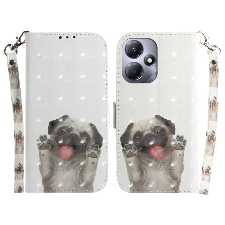 เคสโทรศัพท์หนังพลิกแนวนอนสี 3 มิติ, For Infinix Note 30 VIP, For Infinix Hot 30 Play, For Infinix Hot 30i, For Infinix Smart 7 African