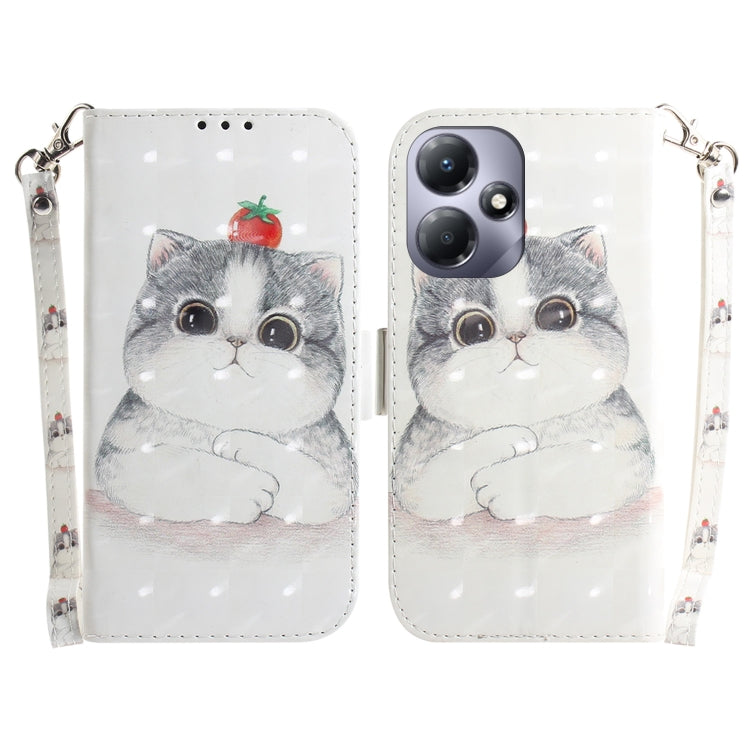 เคสโทรศัพท์หนังพลิกแนวนอนสี 3 มิติ, For Infinix Note 30 VIP, For Infinix Hot 30 Play, For Infinix Hot 30i, For Infinix Smart 7 African