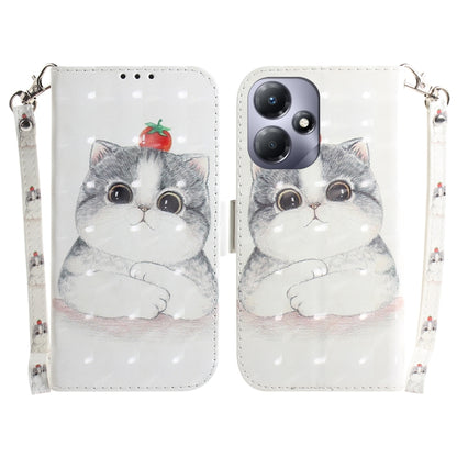 เคสโทรศัพท์หนังพลิกแนวนอนสี 3 มิติ, For Infinix Note 30 VIP, For Infinix Hot 30 Play, For Infinix Hot 30i, For Infinix Smart 7 African