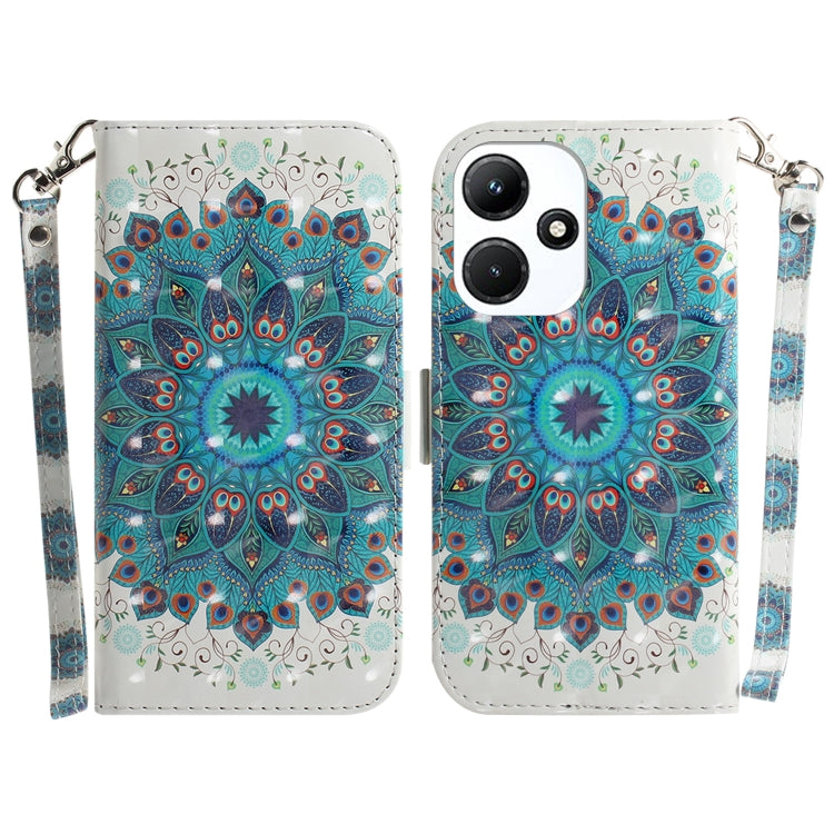 เคสโทรศัพท์หนังพลิกแนวนอนสี 3 มิติ, For Infinix Note 30 VIP, For Infinix Hot 30 Play, For Infinix Hot 30i, For Infinix Smart 7 African