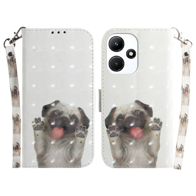 เคสโทรศัพท์หนังพลิกแนวนอนสี 3 มิติ, For Infinix Note 30 VIP, For Infinix Hot 30 Play, For Infinix Hot 30i, For Infinix Smart 7 African