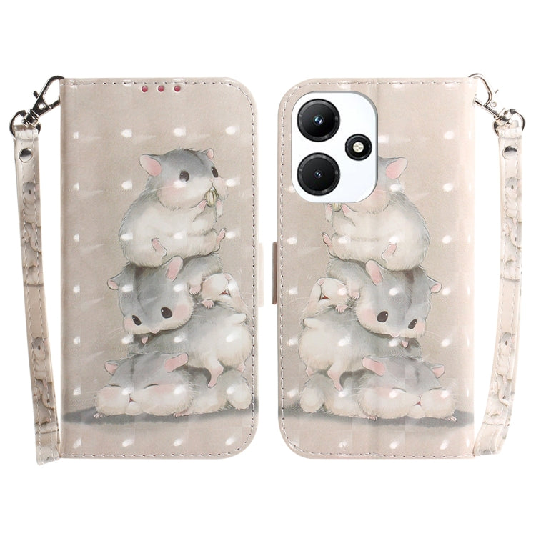 เคสโทรศัพท์หนังพลิกแนวนอนสี 3 มิติ, For Infinix Note 30 VIP, For Infinix Hot 30 Play, For Infinix Hot 30i, For Infinix Smart 7 African