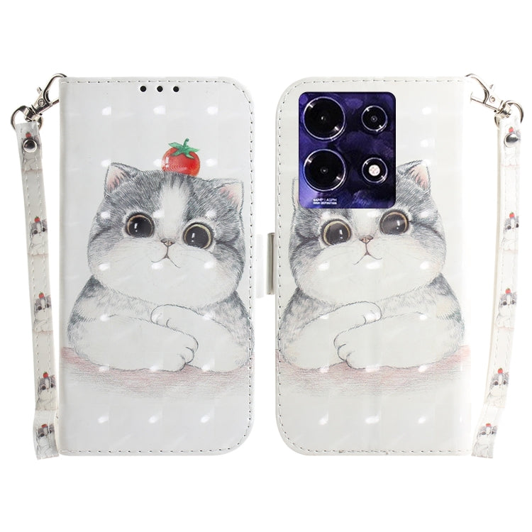 เคสโทรศัพท์หนังพลิกแนวนอนสี 3 มิติ, For Infinix Note 40, For Infinix Hot 40 / Hot 40 Pro, For Infinix Smart 7 HD, For Infinix Note 30