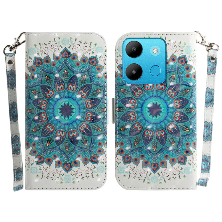 เคสโทรศัพท์หนังพลิกแนวนอนสี 3 มิติ, For Infinix Note 30 VIP, For Infinix Hot 30 Play, For Infinix Hot 30i, For Infinix Smart 7 African