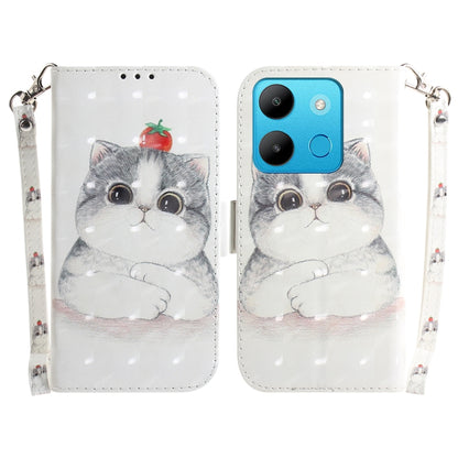 เคสโทรศัพท์หนังพลิกแนวนอนสี 3 มิติ, For Infinix Note 30 VIP, For Infinix Hot 30 Play, For Infinix Hot 30i, For Infinix Smart 7 African