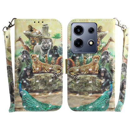 เคสโทรศัพท์หนังพลิกแนวนอนสี 3 มิติ, For Infinix Note 30 VIP, For Infinix Hot 30 Play, For Infinix Hot 30i, For Infinix Smart 7 African