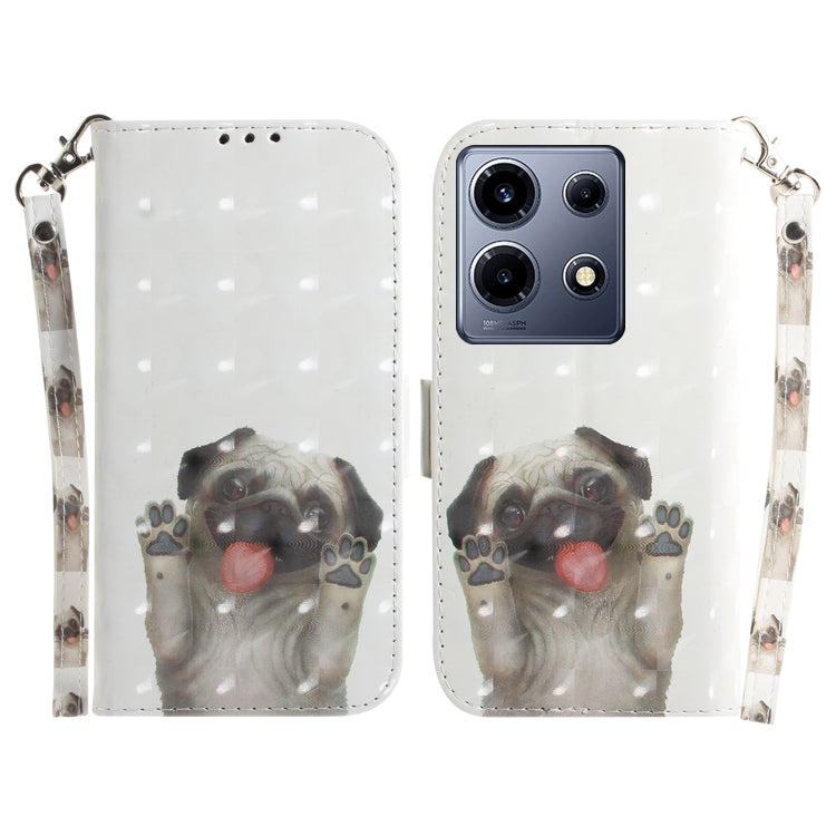 เคสโทรศัพท์หนังพลิกแนวนอนสี 3 มิติ, For Infinix Note 30 VIP, For Infinix Hot 30 Play, For Infinix Hot 30i, For Infinix Smart 7 African
