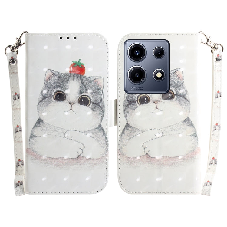 เคสโทรศัพท์หนังพลิกแนวนอนสี 3 มิติ, For Infinix Note 30 VIP, For Infinix Hot 30 Play, For Infinix Hot 30i, For Infinix Smart 7 African