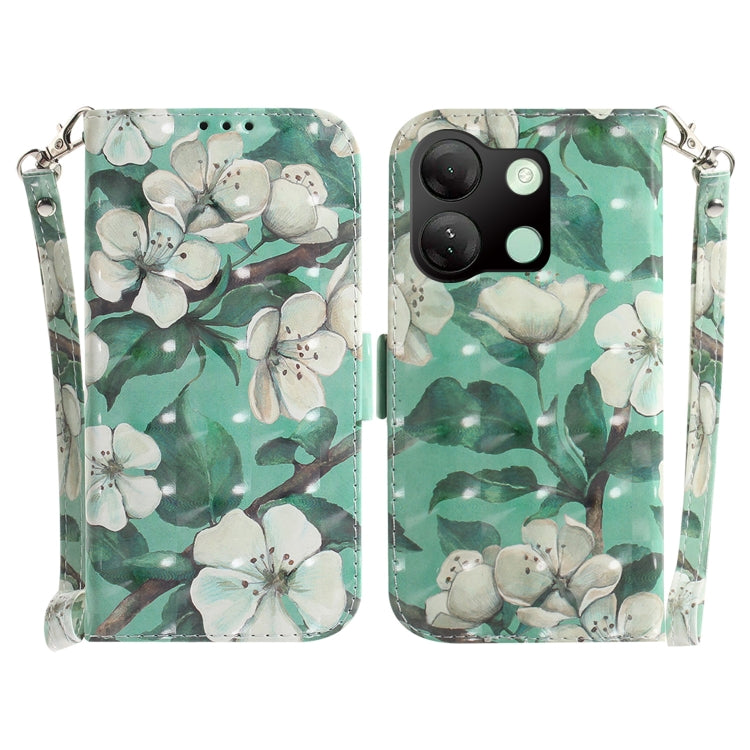 เคสโทรศัพท์หนังพลิกแนวนอนสี 3 มิติ, For Infinix Note 40, For Infinix Hot 40 / Hot 40 Pro, For Infinix Smart 7 HD, For Infinix Note 30