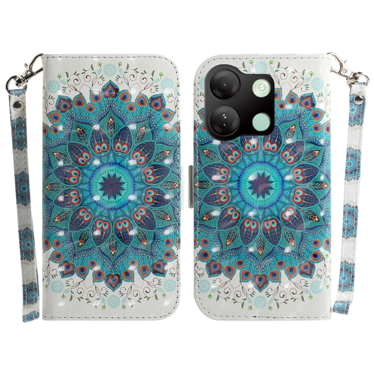 เคสโทรศัพท์หนังพลิกแนวนอนสี 3 มิติ, For Infinix Note 40, For Infinix Hot 40 / Hot 40 Pro, For Infinix Smart 7 HD, For Infinix Note 30