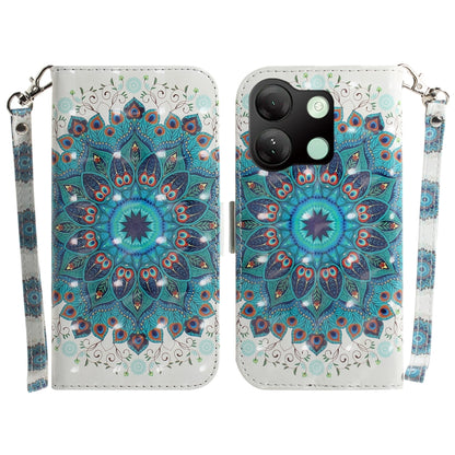 เคสโทรศัพท์หนังพลิกแนวนอนสี 3 มิติ, For Infinix Note 40, For Infinix Hot 40 / Hot 40 Pro, For Infinix Smart 7 HD, For Infinix Note 30