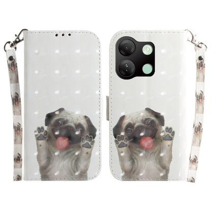 เคสโทรศัพท์หนังพลิกแนวนอนสี 3 มิติ, For Infinix Note 40, For Infinix Hot 40 / Hot 40 Pro, For Infinix Smart 7 HD, For Infinix Note 30
