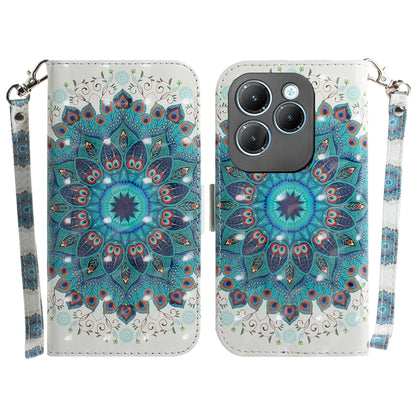 เคสโทรศัพท์หนังพลิกแนวนอนสี 3 มิติ, For Infinix Note 40, For Infinix Hot 40 / Hot 40 Pro, For Infinix Smart 7 HD, For Infinix Note 30