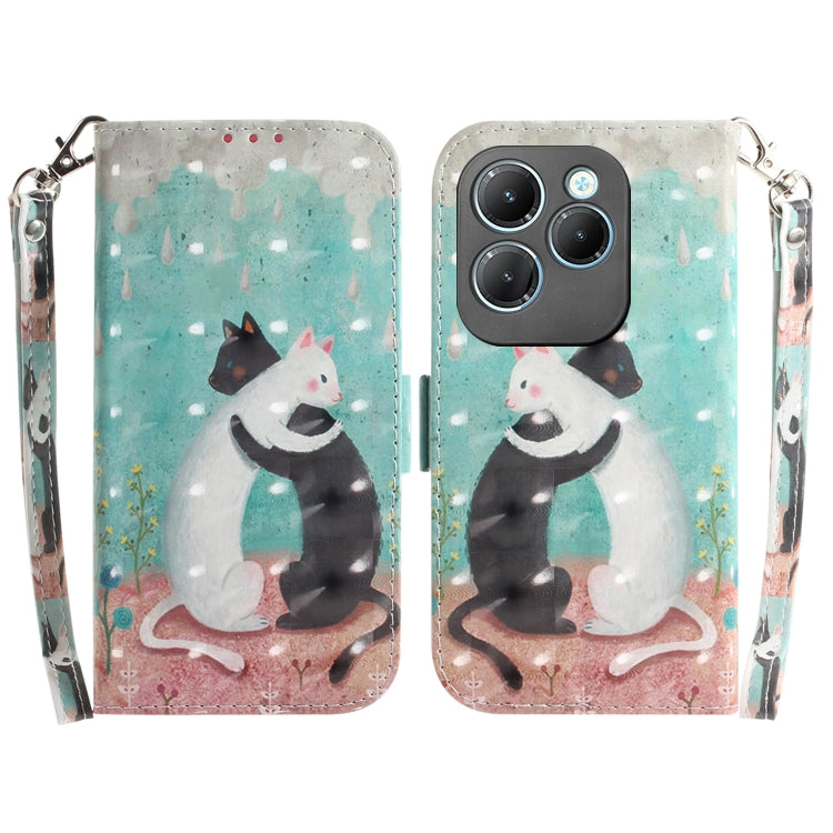 เคสโทรศัพท์หนังพลิกแนวนอนสี 3 มิติ, For Infinix Note 40, For Infinix Hot 40 / Hot 40 Pro, For Infinix Smart 7 HD, For Infinix Note 30