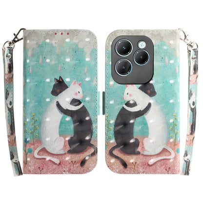 เคสโทรศัพท์หนังพลิกแนวนอนสี 3 มิติ, For Infinix Note 40, For Infinix Hot 40 / Hot 40 Pro, For Infinix Smart 7 HD, For Infinix Note 30