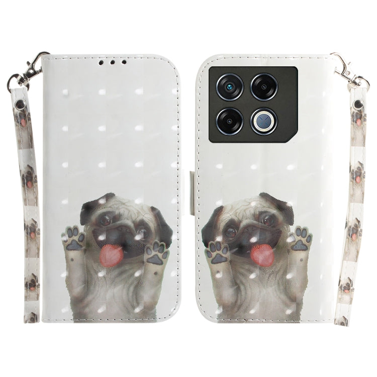 เคสโทรศัพท์หนังพลิกแนวนอนสี 3 มิติ, For Infinix Note 40 5G, For Infinix GT 20 Pro, For Infinix Note 40 Pro 4G / Note 40 Pro 5G, For Infinix Note 40 Pro+ 5G