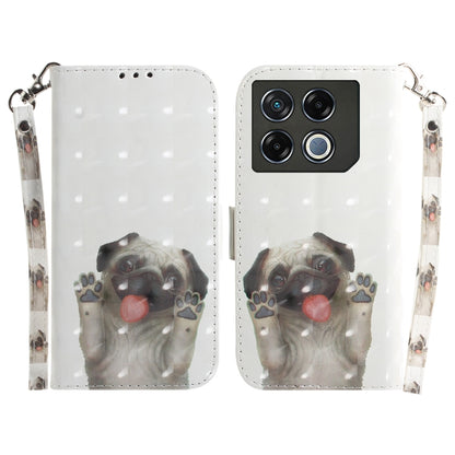 เคสโทรศัพท์หนังพลิกแนวนอนสี 3 มิติ, For Infinix Note 40 5G, For Infinix GT 20 Pro, For Infinix Note 40 Pro 4G / Note 40 Pro 5G, For Infinix Note 40 Pro+ 5G
